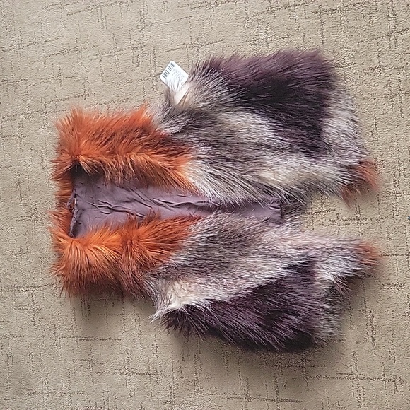 NWT Free People Faux Pattern Vest - Picture 3 of 5